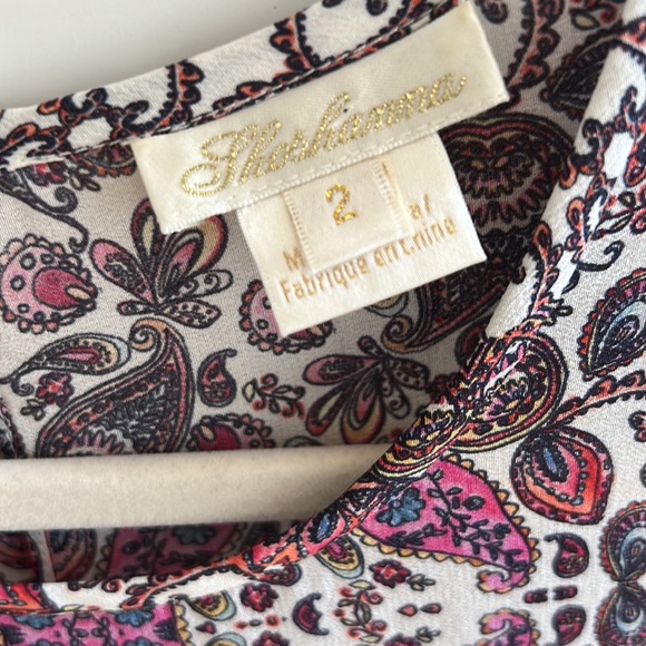 Shoshanna size 2 Paisley silk dress - Picture 8 of 8